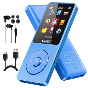 RUIZU X02 MP3 PLAYER BLUE