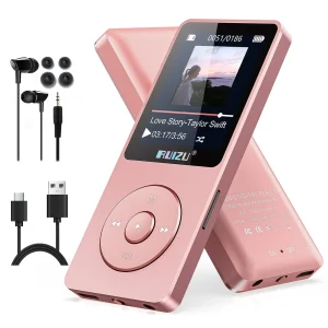 RUIZU X02 MP3 PLAYER PINK